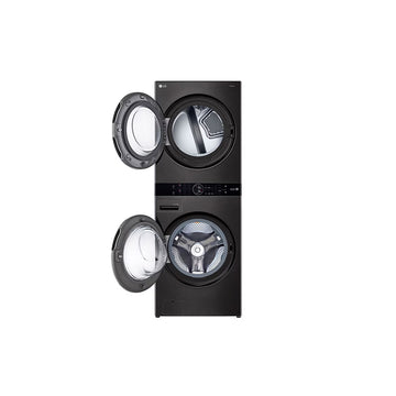 LG WashTower - Lavadora 25Kg & secado 22Kg - AI - color Negro (Copia)