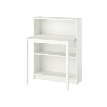 Librería billy con escritorio, 80x106 cm