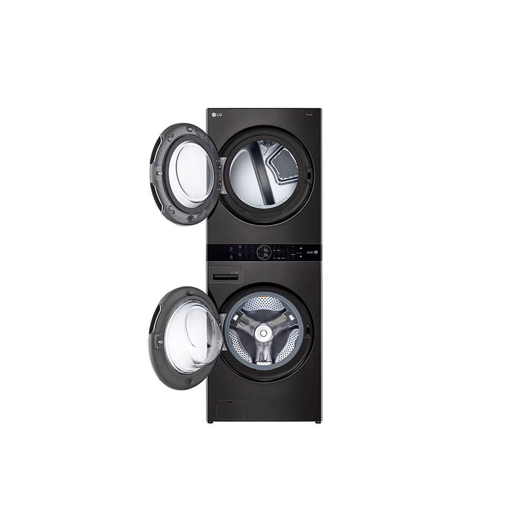 LG WashTower - Lavadora 25Kg & secado 22Kg - AI - color Negro (Copia)