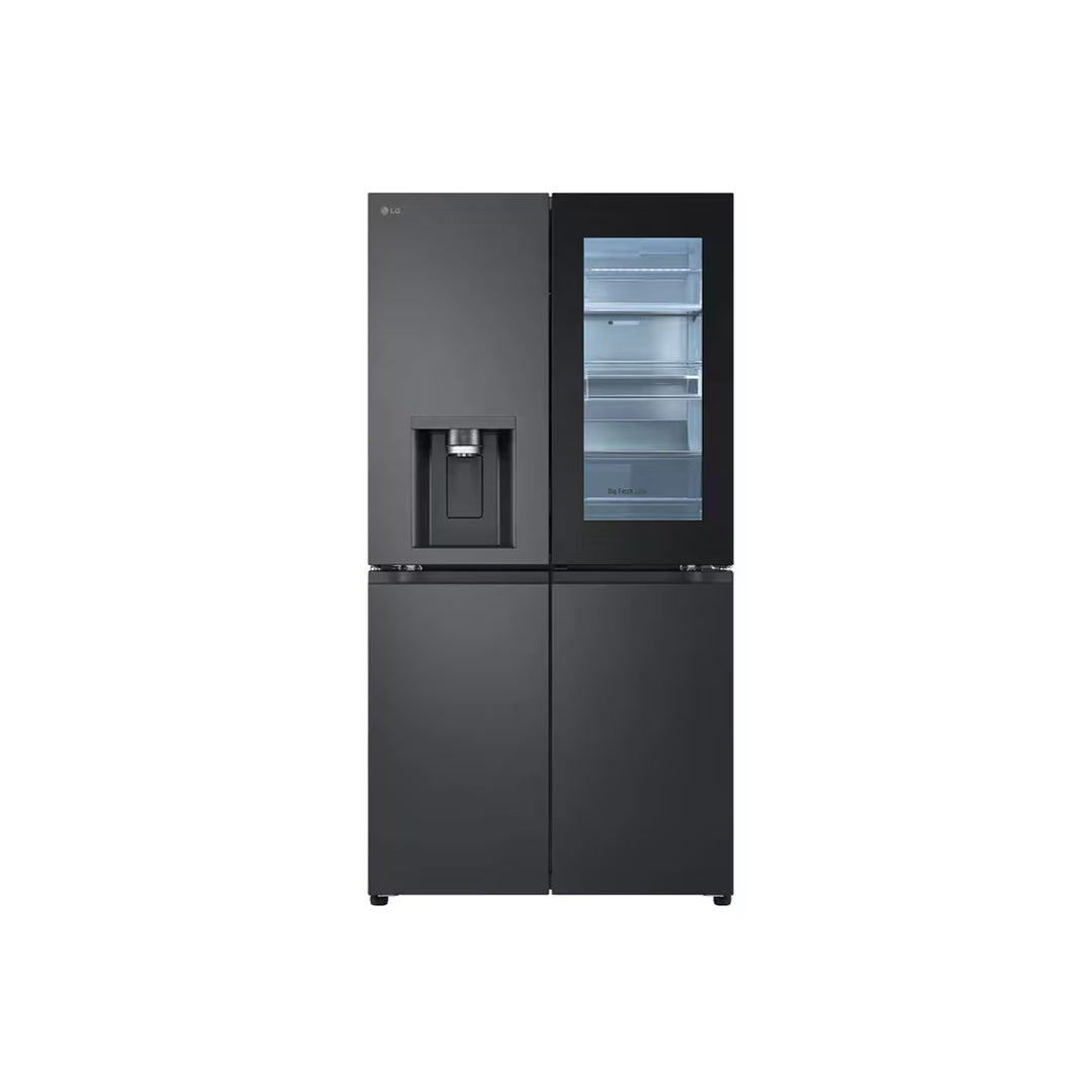 Nevecón Europeo 642 lts InstaView Craft Ice Negro Matte