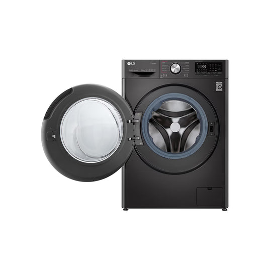 Lavadora carga Frontal 2 en 1-14Kg/30lbs- AIDD-Negro Acero