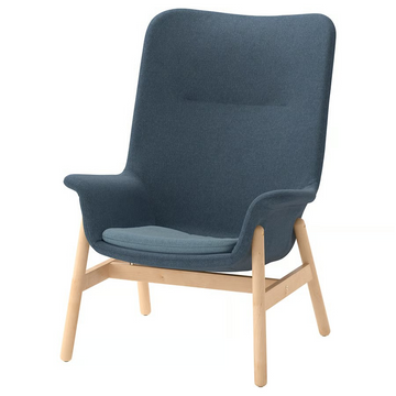 Poltrona gunnared azul